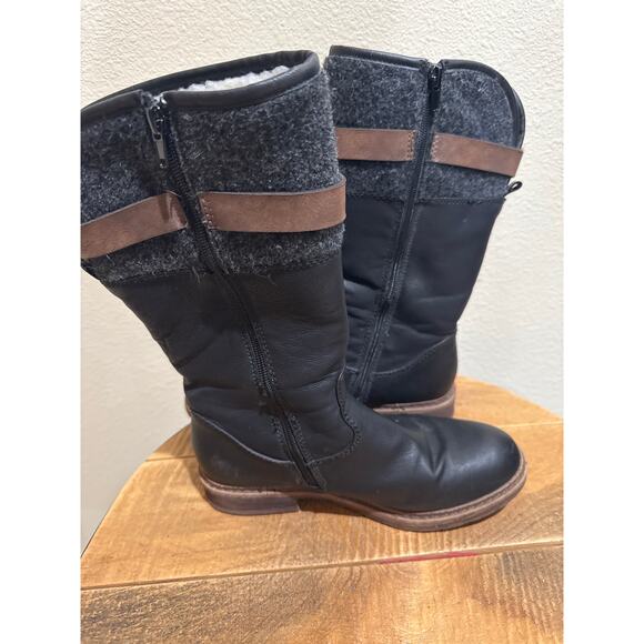 Rieker Dominika black riding boots size 38 (7) - Picture 5 of 7